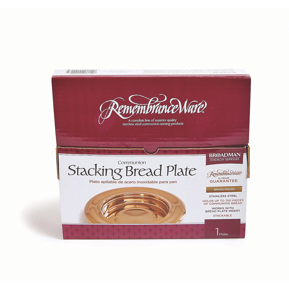 Brass Stacking Bread Plate - Re-vived