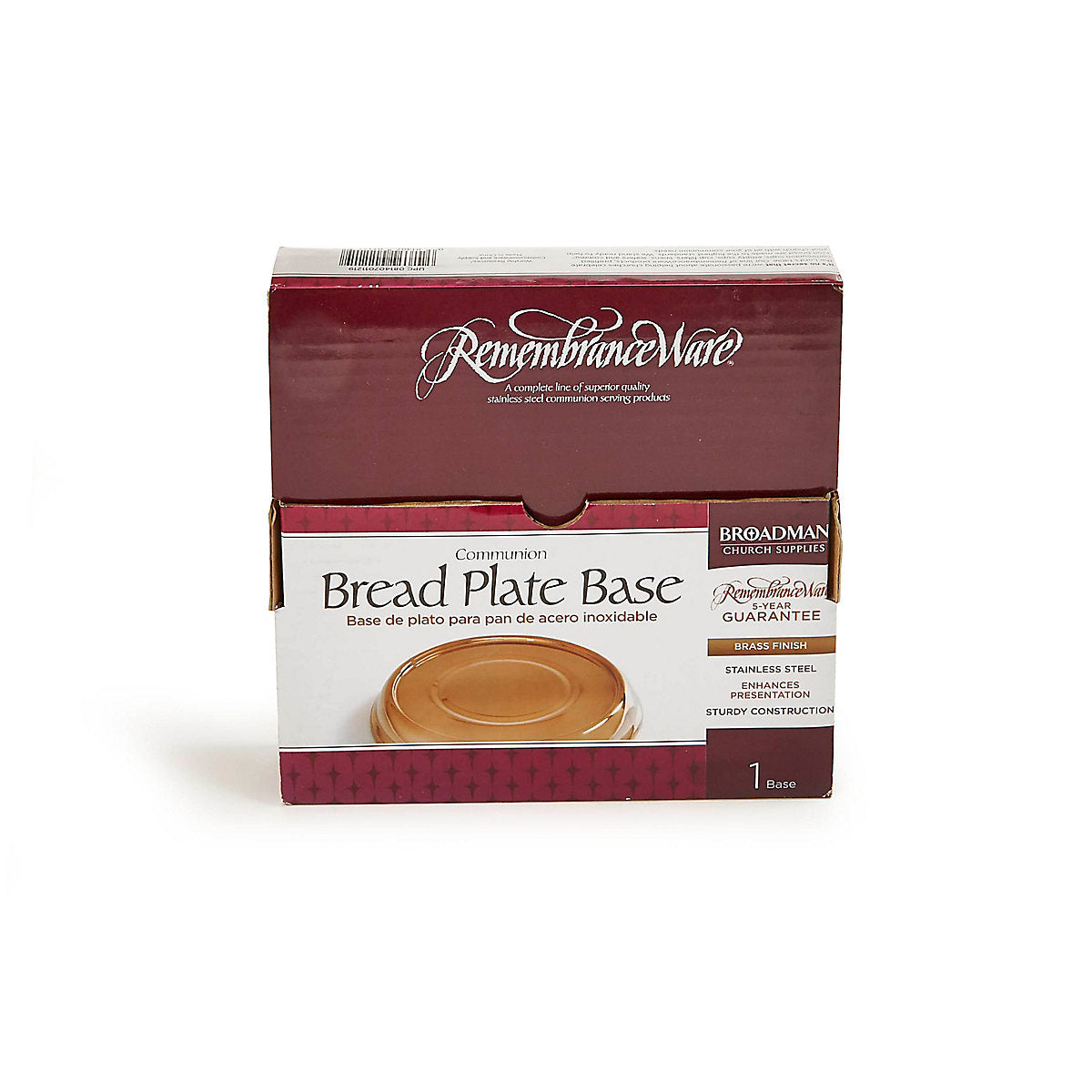 Brass Stacking Bread Plate Base - Re-vived
