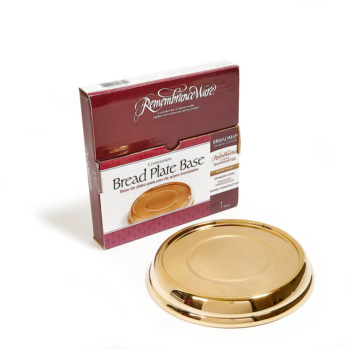 Brass Stacking Bread Plate Base - Re-vived