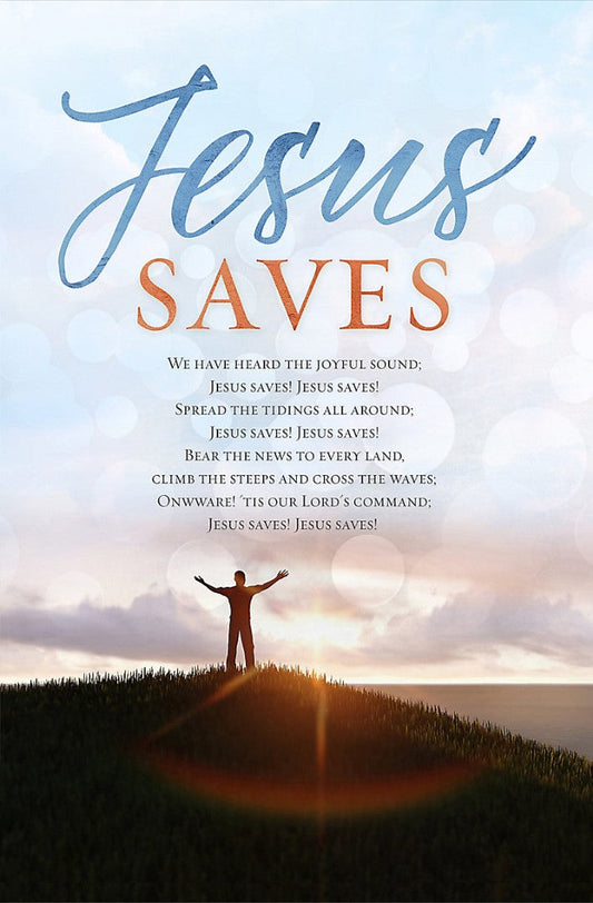 Jesus Saves Bulletin (Pack of 100) - Re-vived