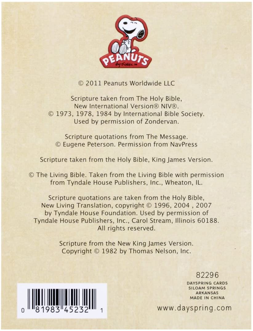 Affirmation Notes: Peanuts - Re-vived