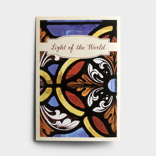 Easter Cards: Light Of The World Box of 12 Cards & Envelopes - Re-vived