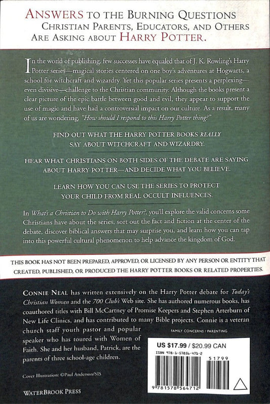 What'S A Christian To Do With Harry Potter - Re-vived