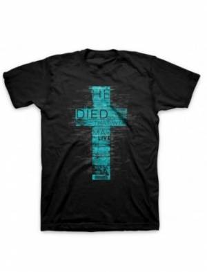T-Shirt He Died Adult Medium - Re-vived