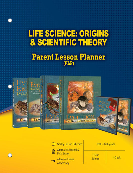 Life Science: Origins & Scientific Theory Parent Lesson Plan - Re-vived