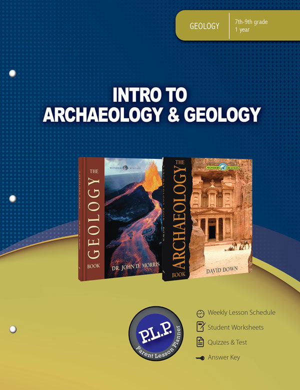 Intro To Archaeology & Geology Parent Lesson Planner - Re-vived
