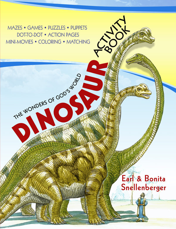 Dinosaur Activity Book - Re-vived