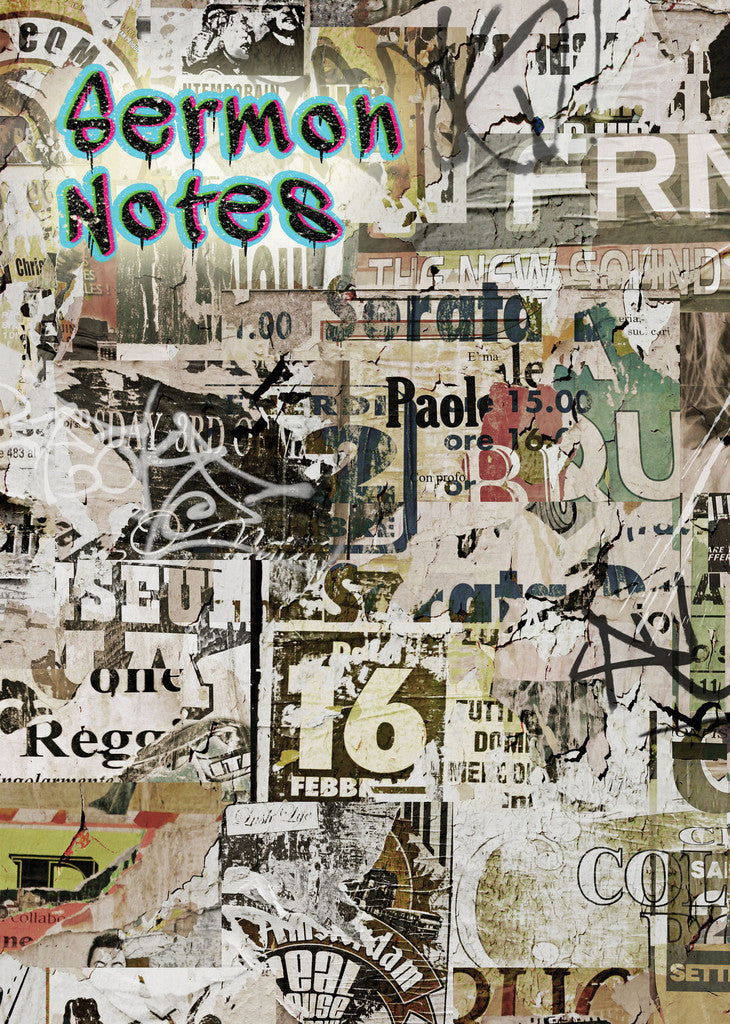 Sermon Notes: Graffiti Cover - Re-vived