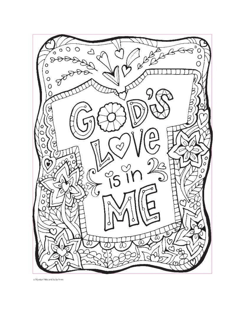 You're God's Girl! Coloring Book - Re-vived