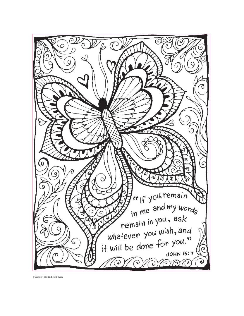 You're God's Girl! Coloring Book - Re-vived