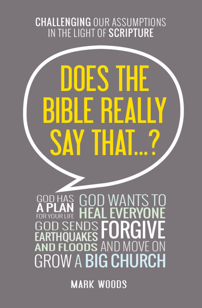 Does The Bible Really Say That? - Re-vived