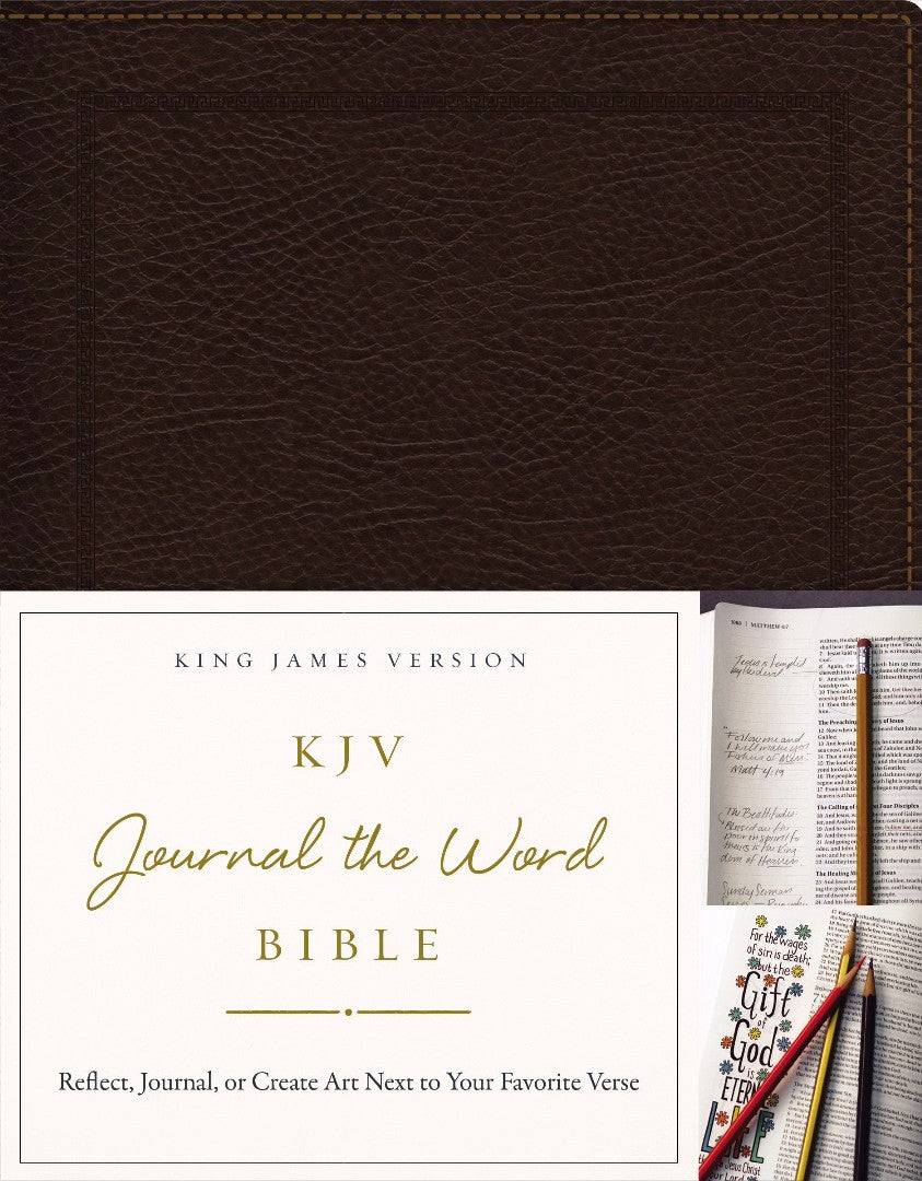 KJV Journal the Word Bible BL Brown - Re-vived