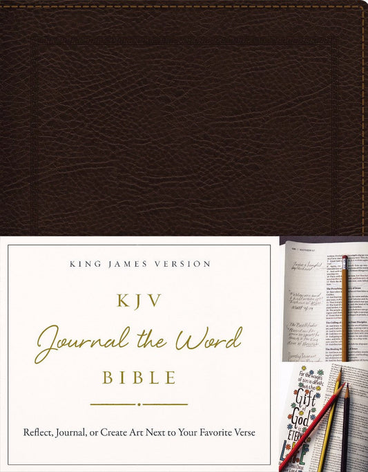 KJV Journal the Word Bible BL Brown - Re-vived