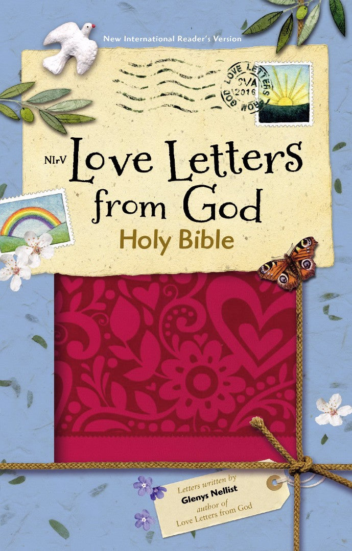 NIRV Love Letters from God Holy Bible, Magenta - Re-vived