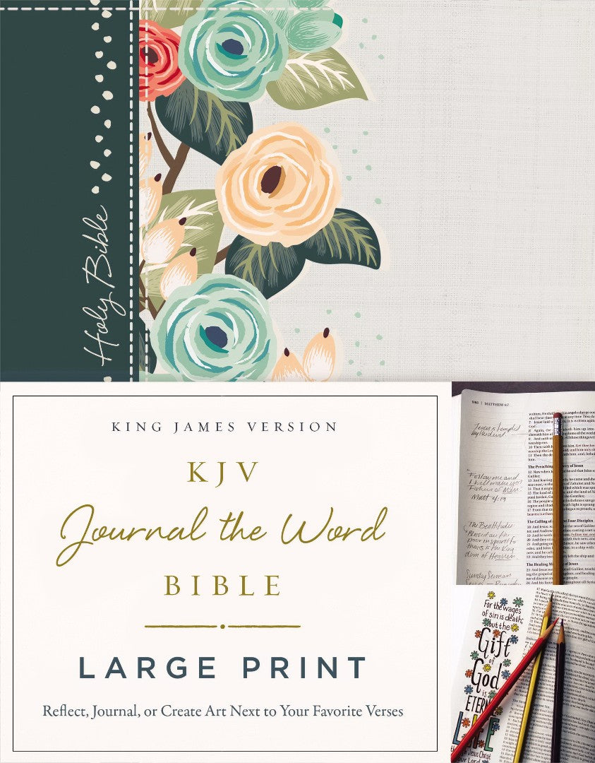 KJV Journal the Word Bible Large Print HB - Re-vived