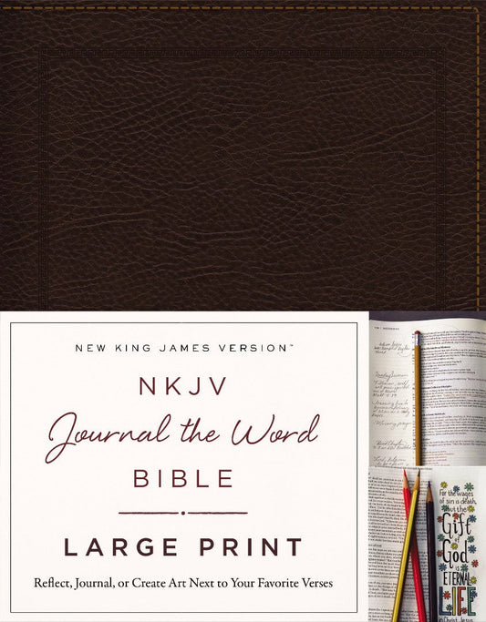 NKJV Journal the Bible Large Print - Re-vived