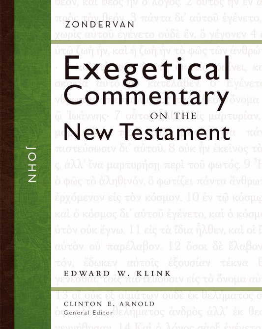 John ( Zondervan Exegetical Commentary on the New Testament - Re-vived