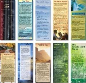 Bible Passage Bookmarks (mixed pack of 10) - Re-vived
