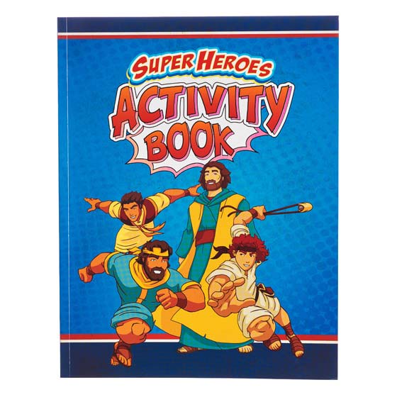 Super Heroes Activity Book - Re-vived