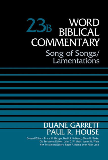 Song Of Songs And Lamentations, Volume 23B - Re-vived