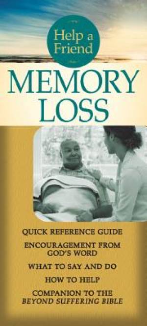 Help a Friend: Memory Loss (Individual Pamphlet) - Re-vived