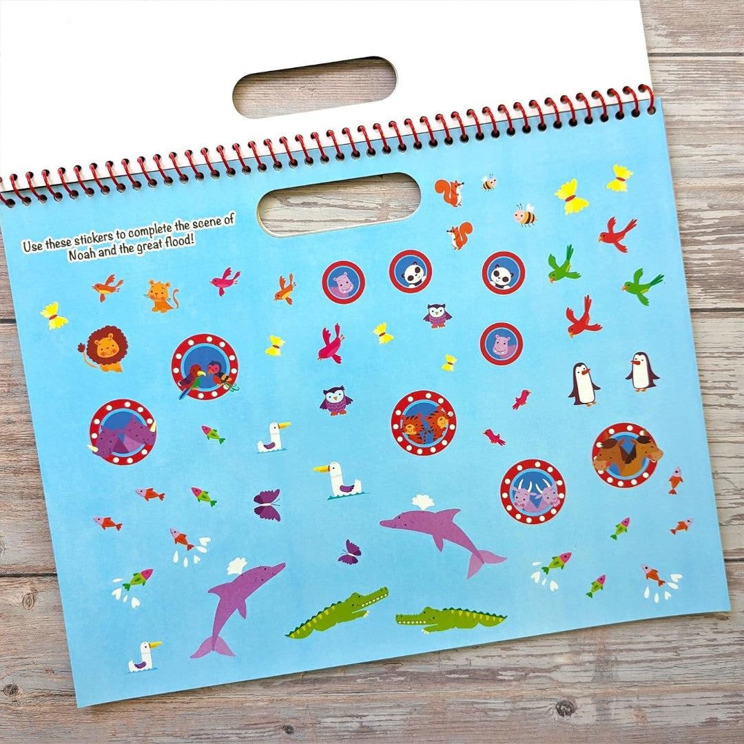 Bible Never Ending Sticker Fun - Re-vived
