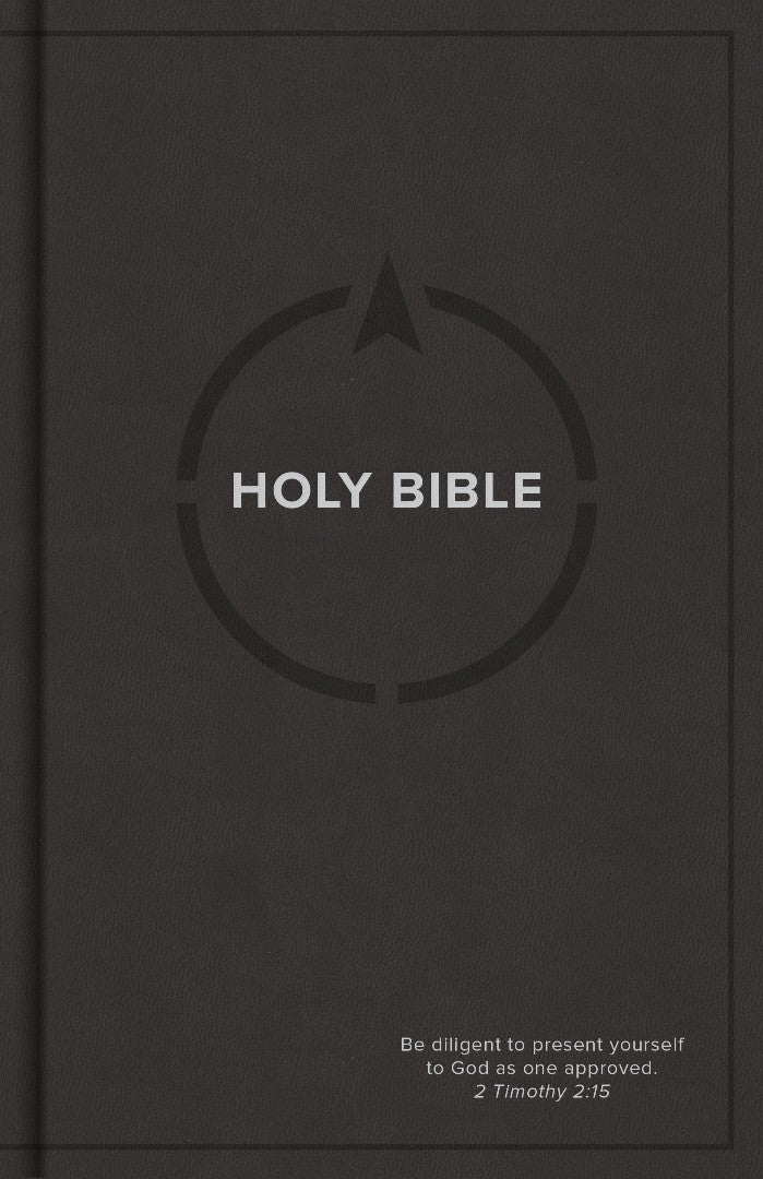 CSB Drill Bible, Gray Leathertouch Over Board - Re-vived