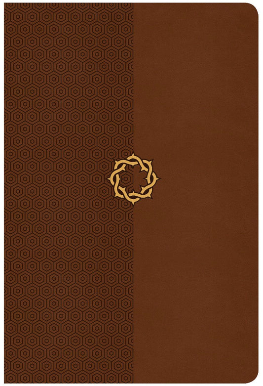 CSB Essential Teen Study Bible, Walnut Leathertouch - Re-vived