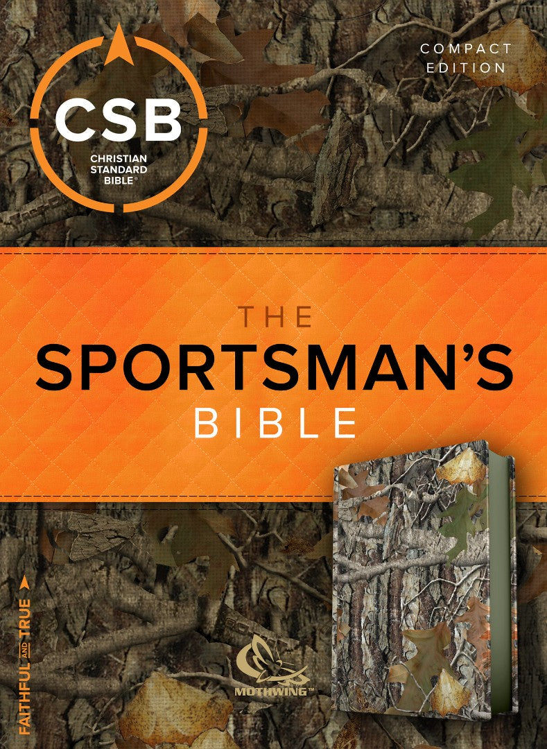 CSB Sportsman's Bible: Large Print Compact Edition, Mothwing - Re-vived