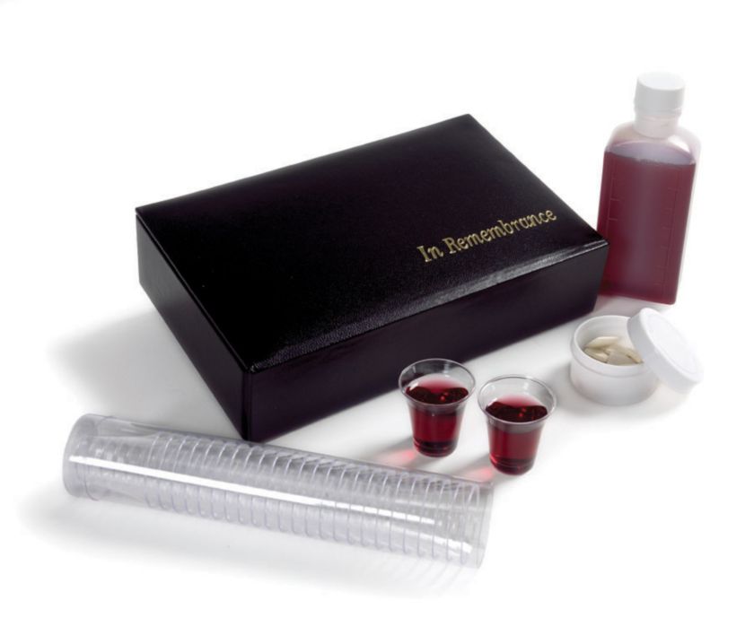 Portable Communion Set - Black - Re-vived