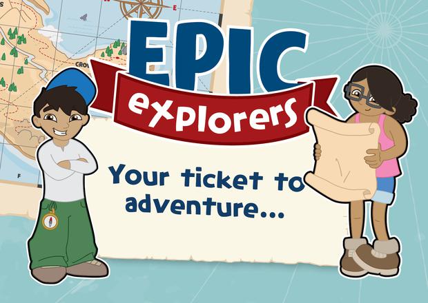 Epic Explorers Invitations (Pack of 50) - Re-vived