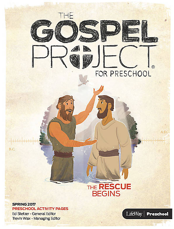 Rescue Begins, The: Preschool Activity Pages Spring 2017 - Re-vived