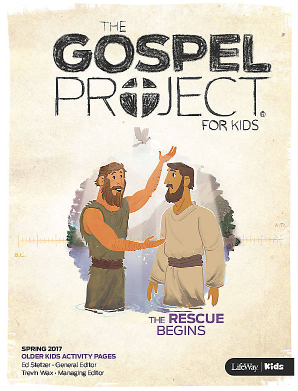 Rescue Begins, The: Older Kids Activity Pages Spring 2017 - Re-vived