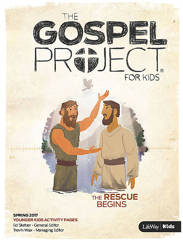 Rescue Begins, The: Younger Kids Activity Pages Spring 2017 - Re-vived