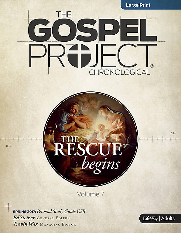 Rescue Begins, The: Personal Study Guide LP Spring 2017 (CSB - Re-vived