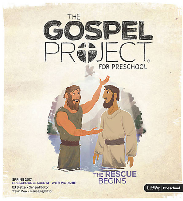 Rescue Begins, The: Preschool Leader Kit w/ Worship Spring17 - Re-vived