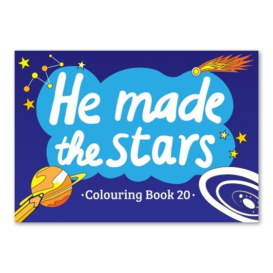 He Made the Stars, Colouring Book - Re-vived