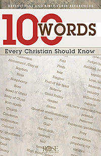 100 Words Every Christian Should Know (Individual pamphlet) - Re-vived