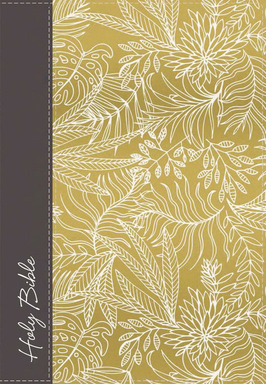 NKJV: Ultraslim Reference Bible, HB, Yellow/White - Re-vived