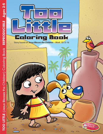 Too Little Colouring Activity Book - Re-vived