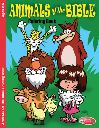 Animals of the Bible Colouring Activity Book - Re-vived