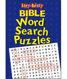Itty Bitty: Bible Word Search Puzzles - Re-vived