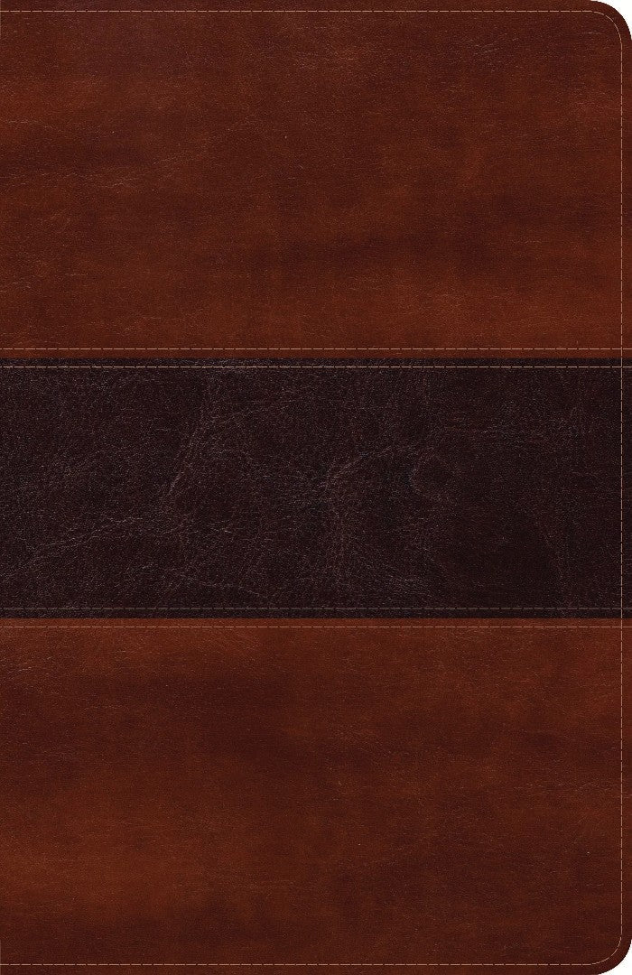 Biblia Peshitta, caoba duotono símil piel - Re-vived