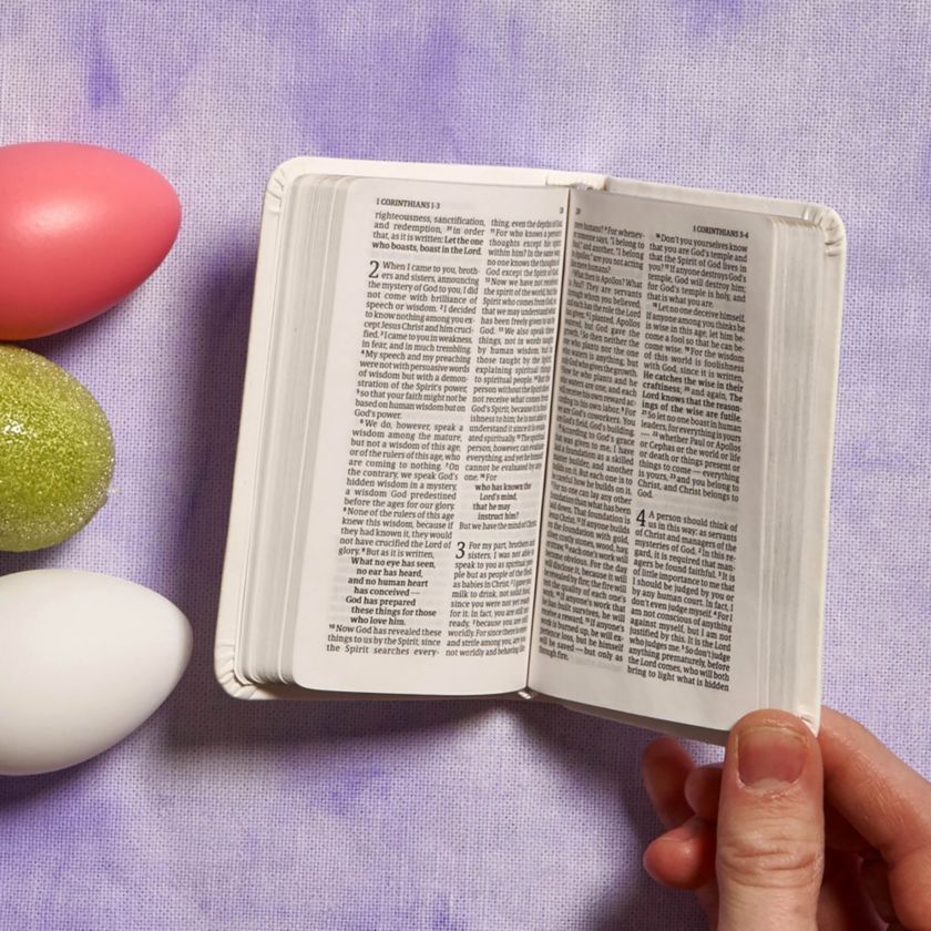 CSB Baby's New Testament with Psalms, White LeatherTouch - Re-vived