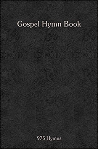 Gospel Hymn Book Black Leather - Re-vived