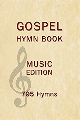 Gospel Hymn Book Music Edition Hardback - Re-vived