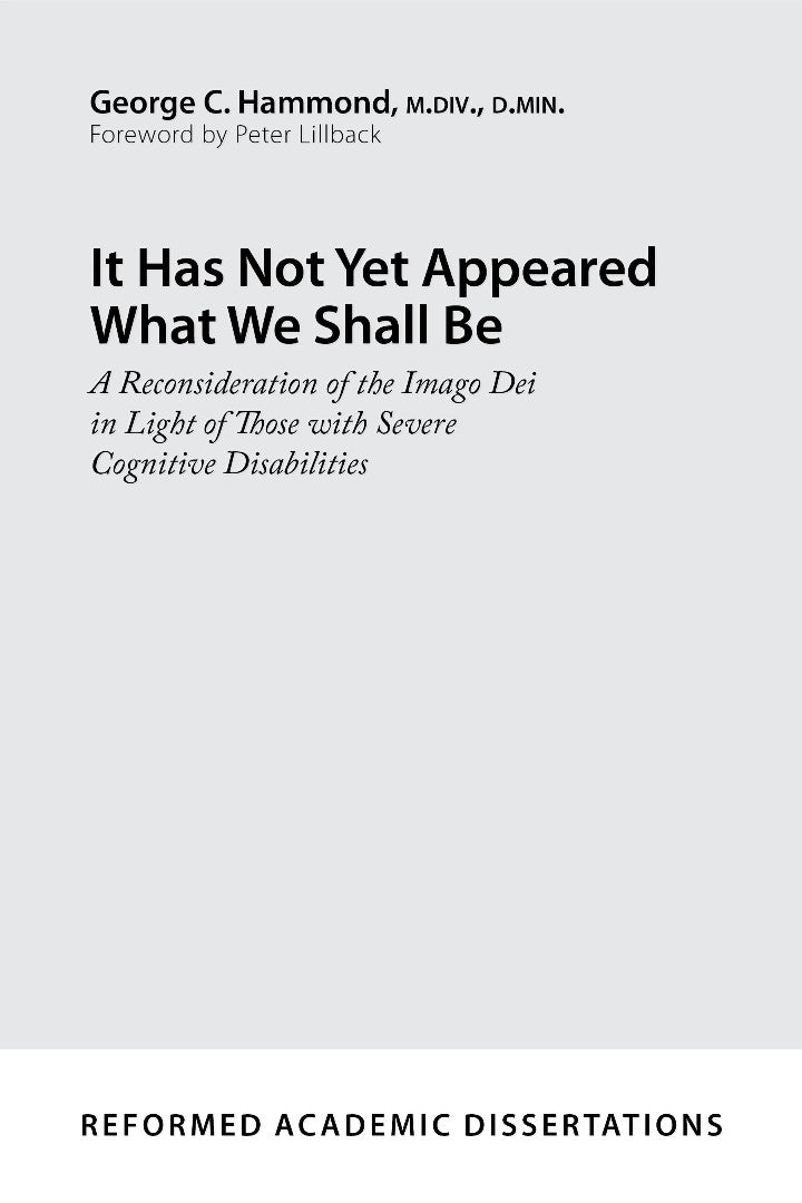 It Has Not Yet Appeared What We Shall Be - Re-vived