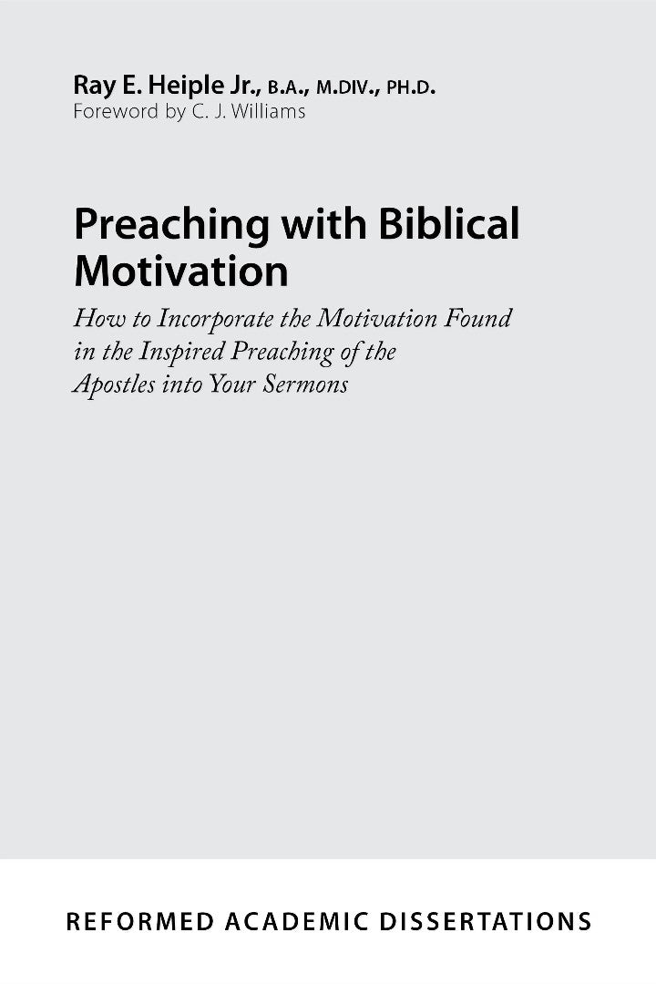 Preaching With Biblical Motivation - Re-vived