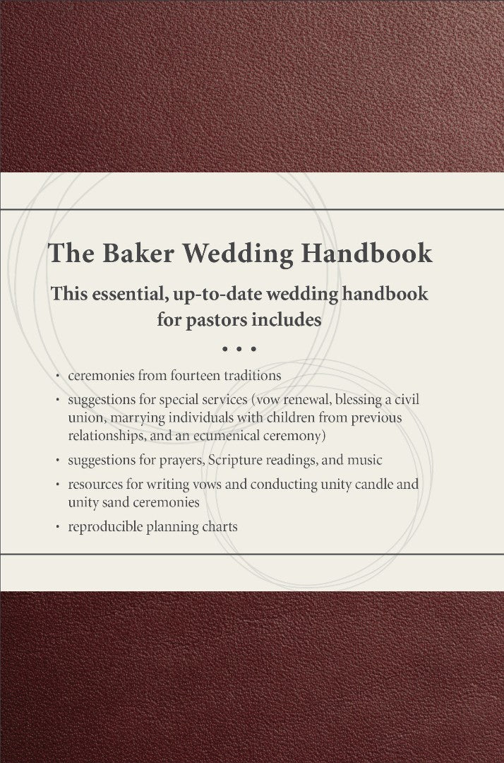 The Baker Wedding Handbook - Re-vived
