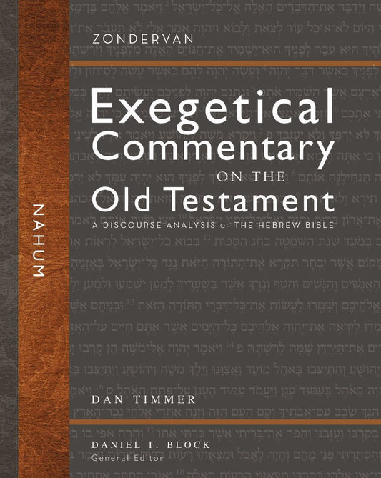 Nahum: A Discourse Analysis Of The Hebrew Bible - Re-vived